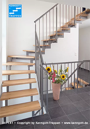 Zweiholmtreppe Buche MC